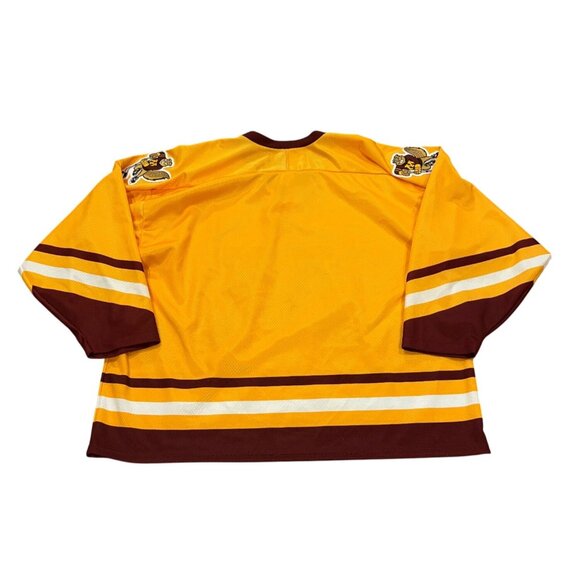 Vintage 2005-2006 Easton Minnesota Golden Gophers Alternate Hockey Jersey 2XL - Picture 2 of 6